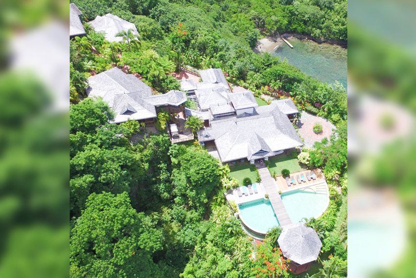 St-Lucia-Homes-Real-Estate---Villa-Susanna---Aerail-View-4
