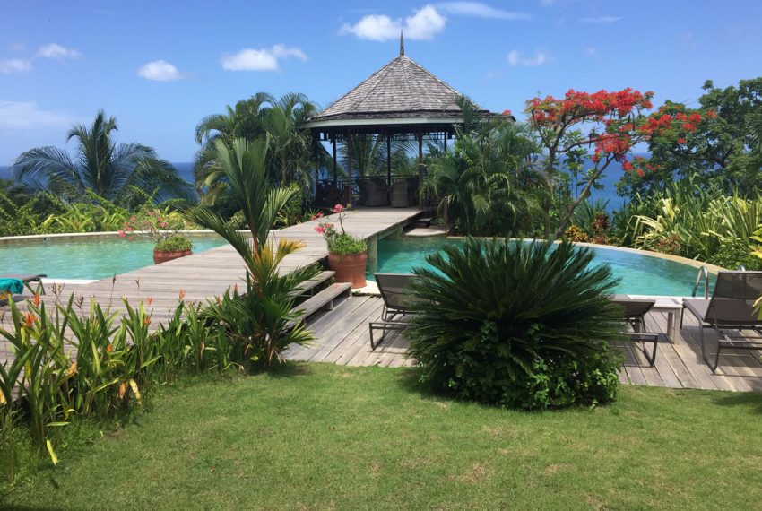 St-Lucia-Homes-Real-Estate---Villa-Susanna---Pool--View