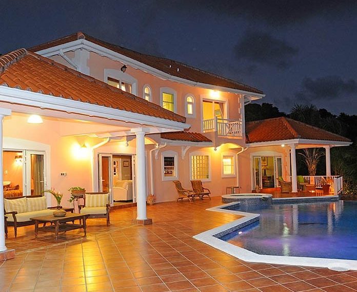 St Lucia Homes-Villa Las Palmas - Homme-Pool