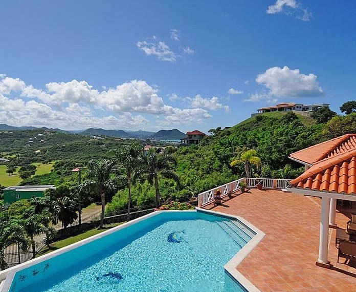 St Lucia Homes-Villa Las Palmas -Pool-2