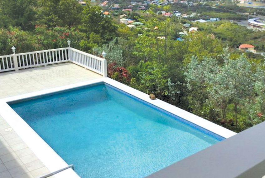 St-Lucia-Homes---MON038---Ocean Breeze Villa---pool-view-2