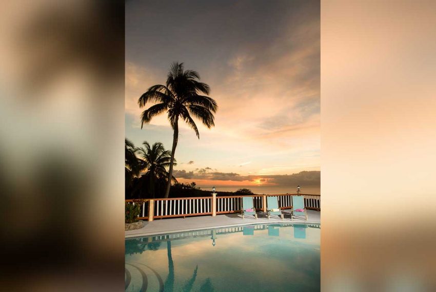 St-Lucia-Homes-Real-Estate---Sea-Star-ALR010---Pool-sunset-3