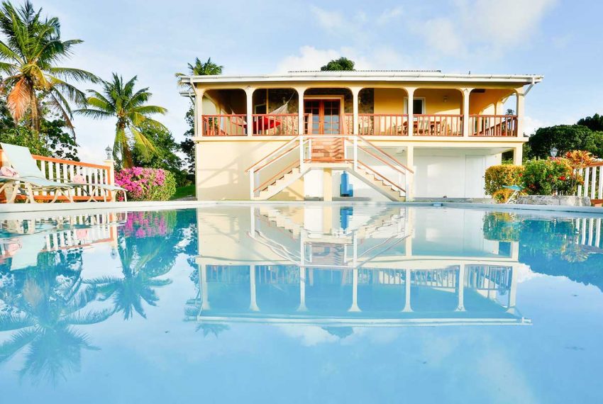 St-Lucia-Homes-Real-Estate---Sea-Star-ALR010---Pool-view-6