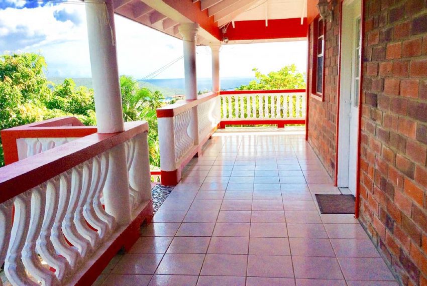 St-Lucia-Homes-Real-Estate---Sea-View-ALR011---Balcony
