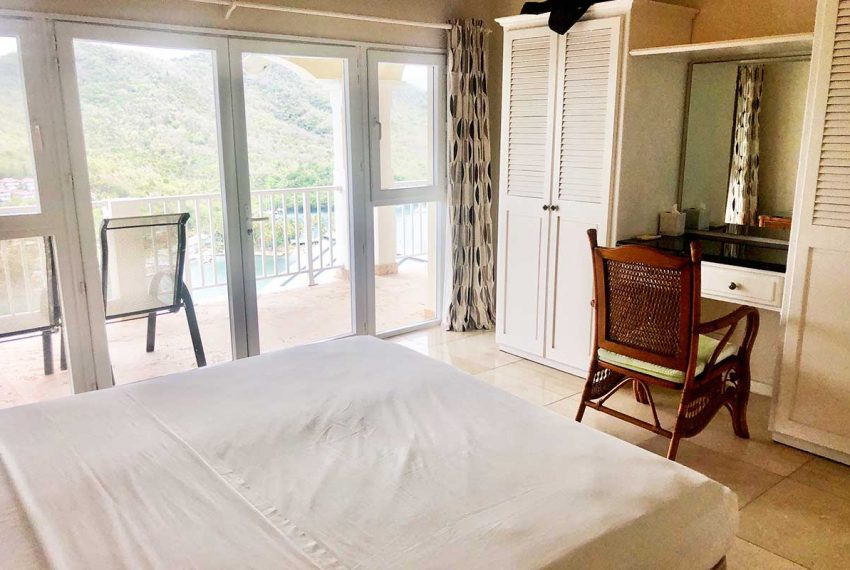 St-Lucia-Homes-Real-estate---Villa-Bo-Lanme--Bedroom-view-3